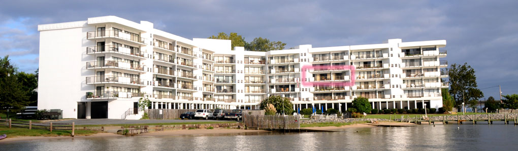 condo view down river